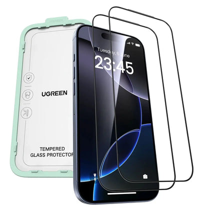 UGREEN 9D Full Cover Tempered Glass Screen Protector for iPhone 17 Pro Max