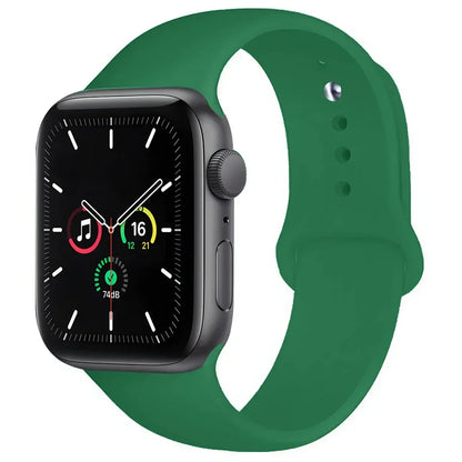 Silicone Sport Band for Apple Watch Series (42mm - 49mm)(available in 45 colours) Habicare