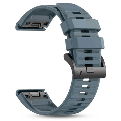 Quickfit Silicone Strap for the Garmin Watch Series (available of various range of models and 46 colours) Habicare