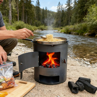 Portable Outdoor Fire Pit Stove - ShopHub
