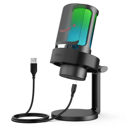 Elevate Your Sound Quality with the FIFINE USB Microphone A8 for Recording and Streaming