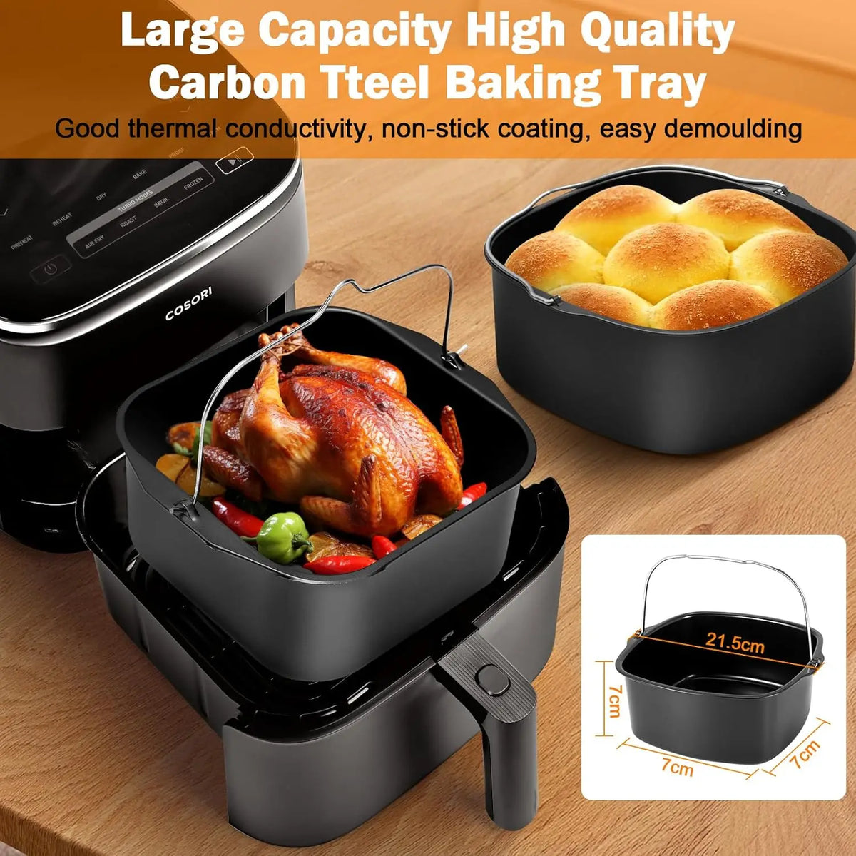 Complete Accessory Set for COSORI and Ninja Air Fryers