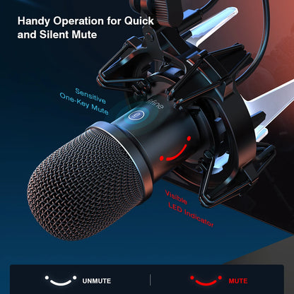 Get Crystal Clear Sound with the FIFINE USB Dynamic Microphone Kit