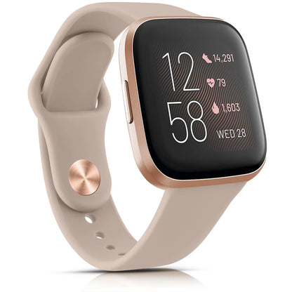 Flexible Silicone Wristband for the Fitbit Versa 4 (available in 17 colours) Habicare