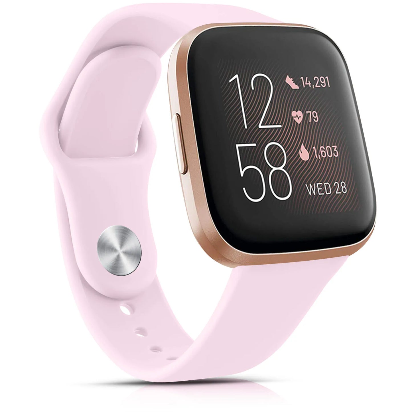 Flexible Silicone Wristband for the Fitbit Versa 3 (available in 17 colours) Habicare