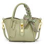 FOXER Women's Handbag Split Leather Shoulder Bag 2026 Fashion Lady Crossbody Bag Light Luxury Commuter Bucket Bag as Gift