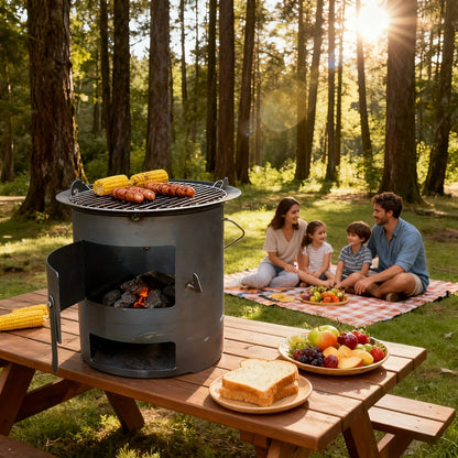 Portable Outdoor Fire Pit Stove - ShopHub