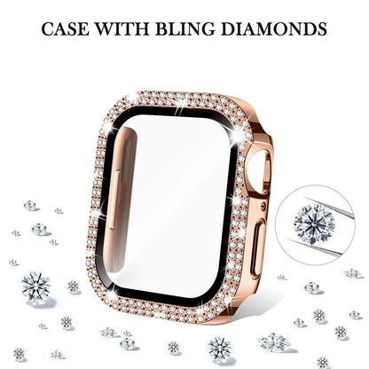 Sparkle Protective Case for the Apple Watch 7, 8 & 9 (45mm) Series Habicare
