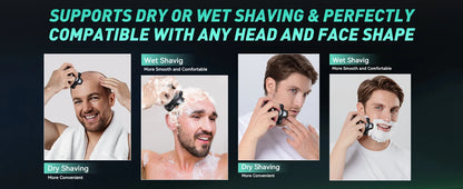Kensen S31 Head Shaver for Bald Men 5D Magnetic Floating Head Razor