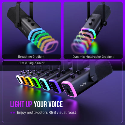 FIFINE Dynamic Gaming Microphone: Elevate Your Streaming & Recording Experience