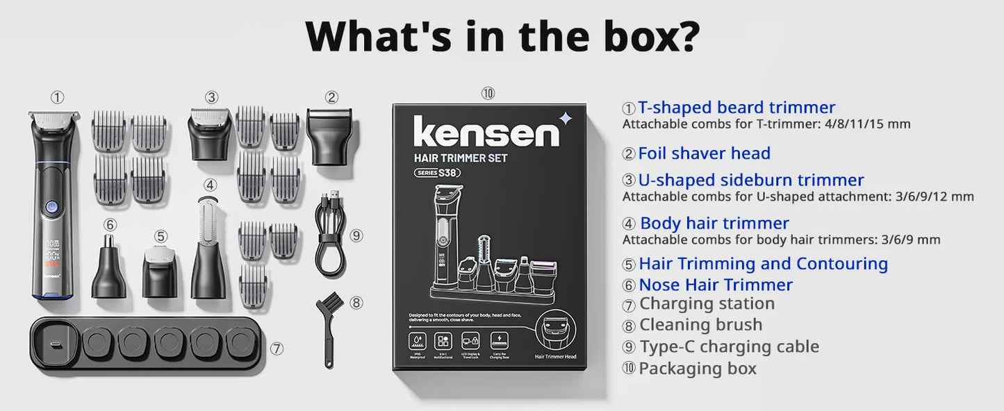 Kensen S38 Electric Hair Trimmer