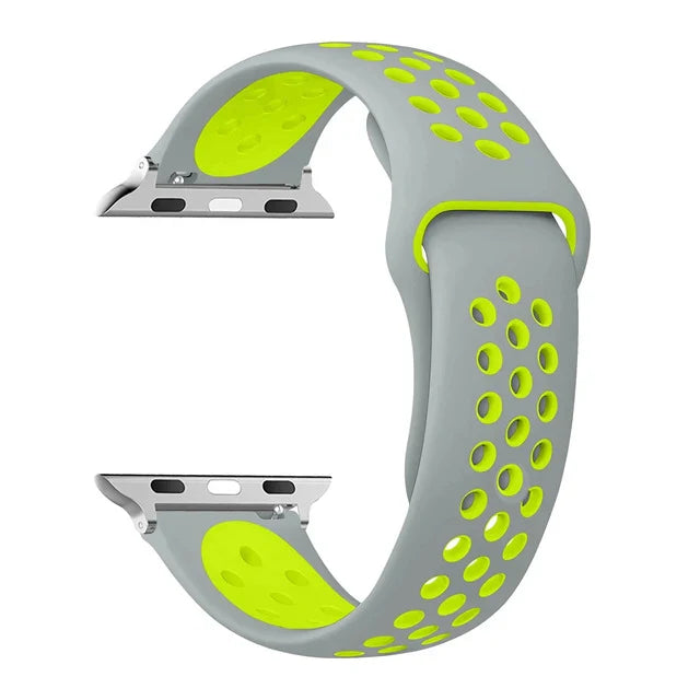 Silicone Sports Strap for the Apple Watch Ultra 2 & Series 10–6 (13 colours available) Habicare