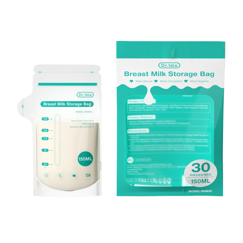 MAMIJOY 10/30Pcs 150/250ML Breast Milk Storage Bags