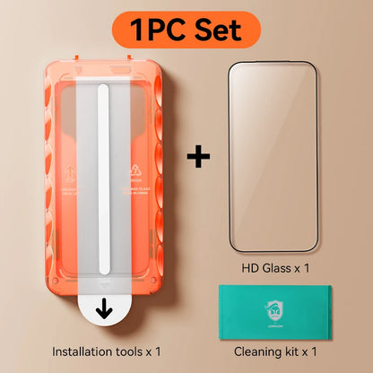 Joyroom Premium Tempered Glass Screen Protectors for iPhone 16, 17, and 18 Series