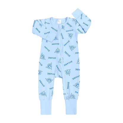 Kids Tales Everyday Wonder Cotton-Stretch Zip Baby Romper