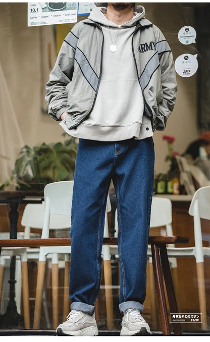Maden 12.8 oz Retro Loose Washed Denim Jeans