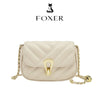 FOXER Women's Quilted Shoulder Bag