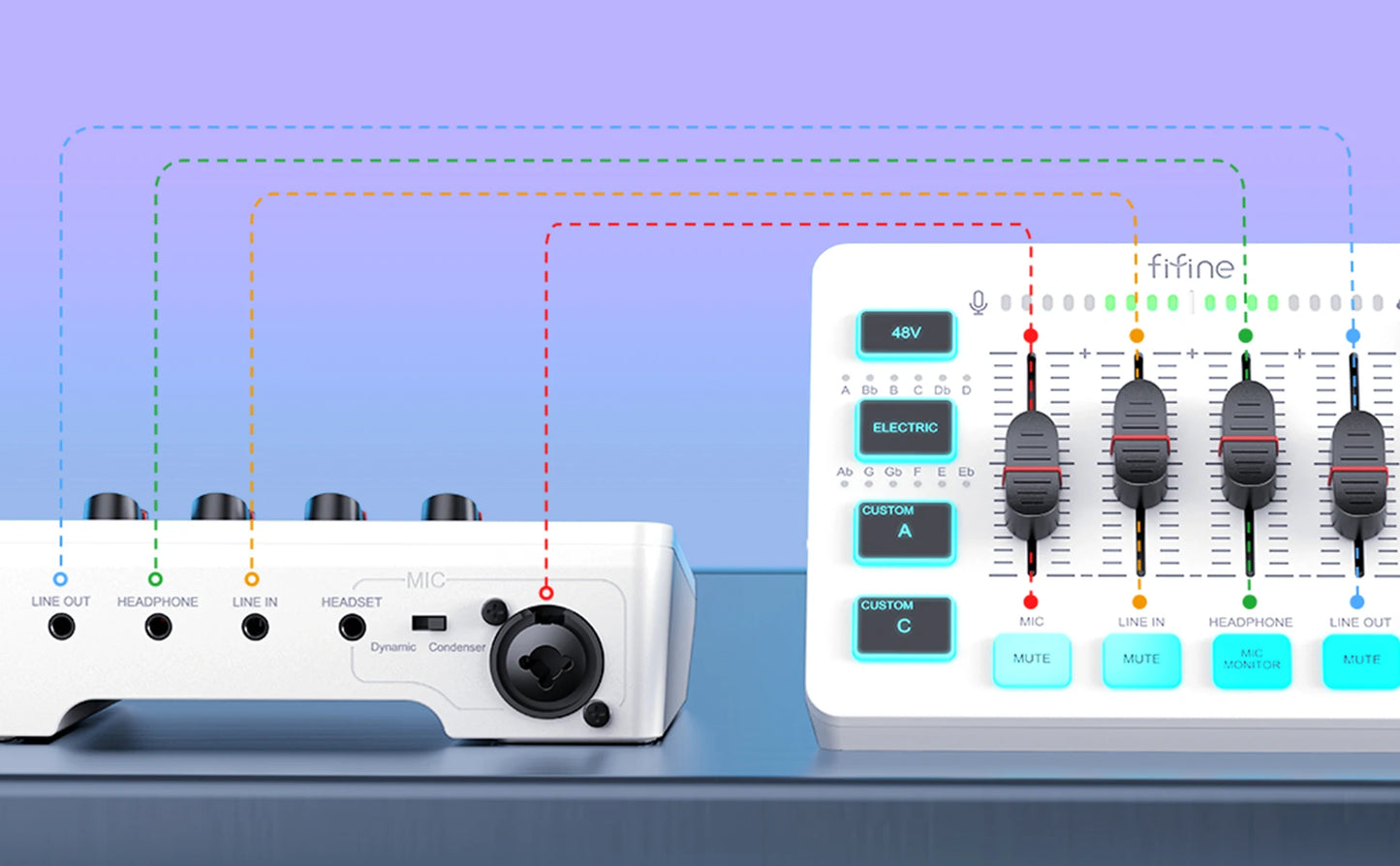FIFINE RGB Streaming Podcast Kit: Elevate Your Gaming and Streaming Experience
