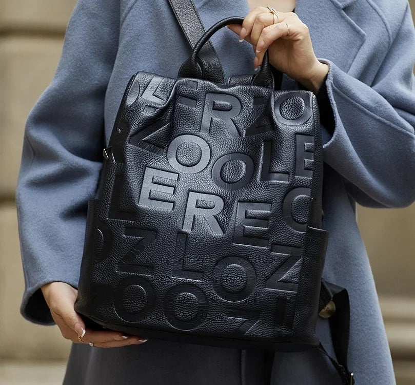ZOOLER Oxford Leather Backpack