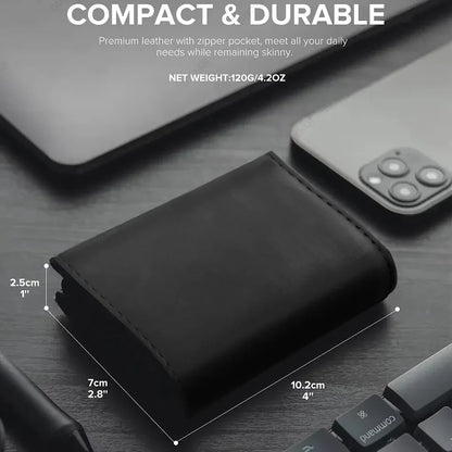 Rfid Credit Card Holder Mens Wallet Luxury Brand Bank Cardholder Cass Carbon Fiber Minimalist Walet Purse Smart Wallets for Men