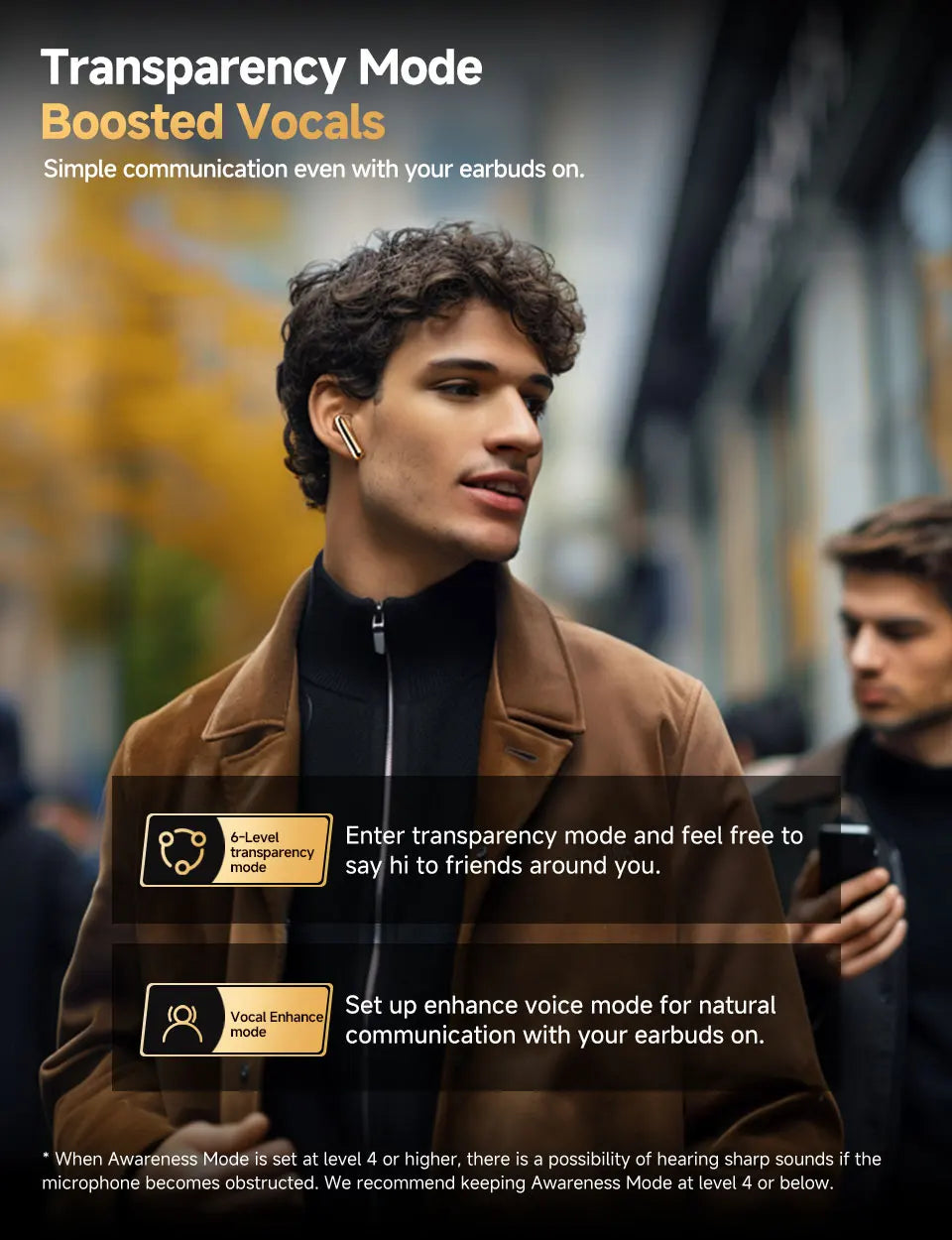 QCY MeloBuds Pro Earphones with 46dB ANC, Hi-Res LDAC, Bluetooth 5.3, 6 Mic Multipoint Connection, In-Ear Detection - ShopHub