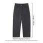 SIMWOOD 2026 Spring New Baggy Fit 11.3oz  Cotton Fabric Jeans Men Plus Size Casual Denim Chinos Pants