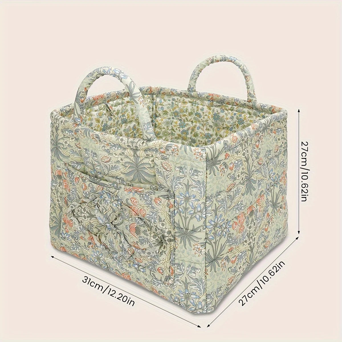 Multifunctional Rustic Diaper Bag