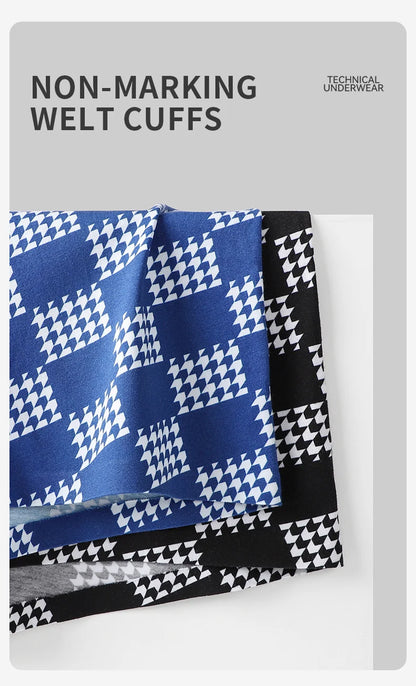 MiiOW Men's Antibacterial Boxer Shorts - 3Pcs Modal Cotton Underwear - ShopHub