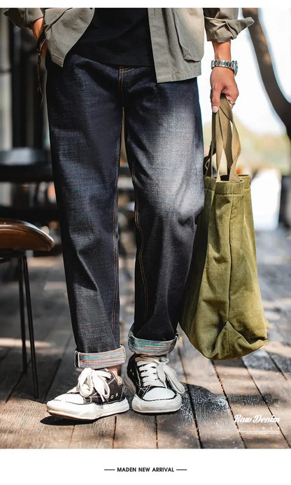 Maden Vintage 13.5OZ Selvedge Raw Denim Jeans
