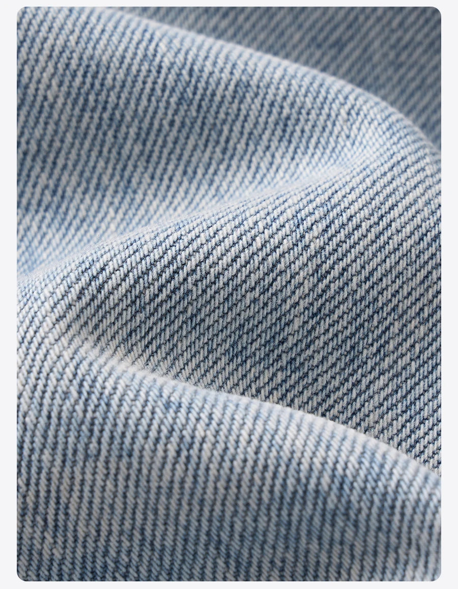 SIMWOOD Loose Straight 13.5oz 100% Cotton Washed Vintage Jeans