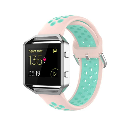 Silicone Sport Strap for the Fitbit Blaze/Versa/Versa 2/Lite Series (15 colours available) Habicare