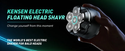 Replaceable blade for KENSEN S15 head shaver, razor blade refill compatible with ShopHub NZ grooming devices.