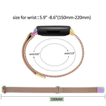 Metal Strap for the Fitbit Inspire/ACE 2/3 Series (available in 10 colours) Habicare