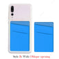 Mobile Phone Card Holders Phone Wallet Stick on Card Holder for Phone Case Adhesive Sticker Cell Phone Wallet Credit Cardholder