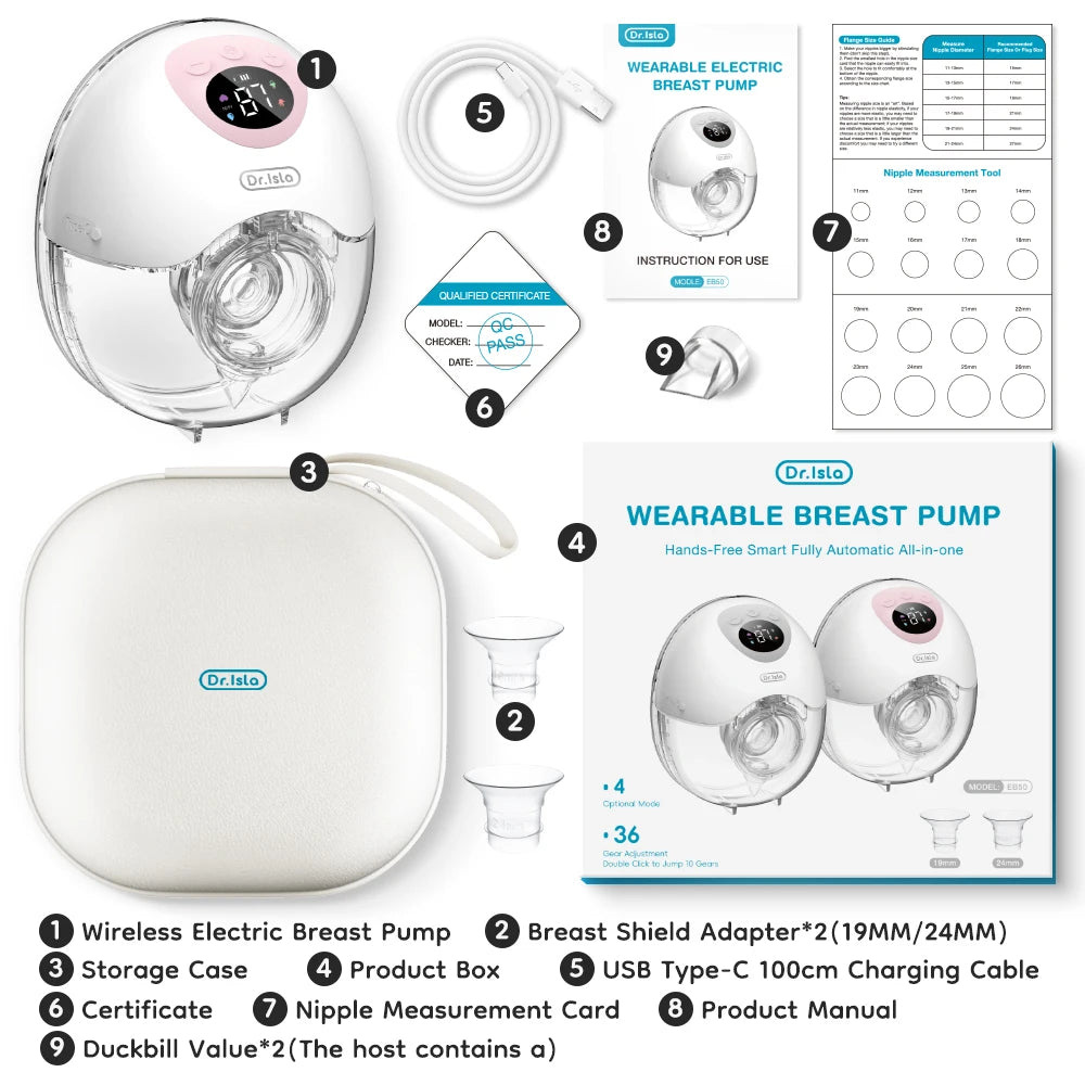 MAMIJOY EB50 Wearable Electric Breast Pump