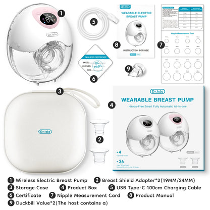 Dr.Isla Wearable Electric Breast Milk Extractor