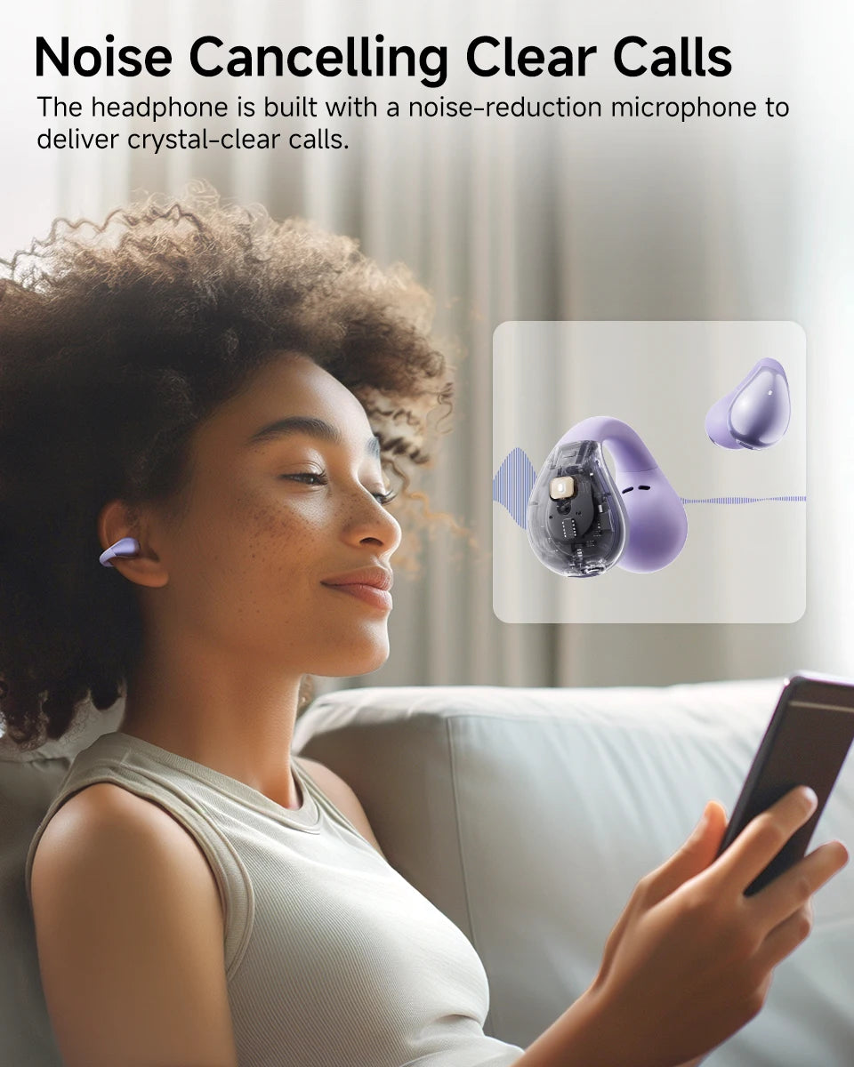 QCY Crossky C30 Wireless Earphones - Bluetooth 5.4 TWS Sports Earbuds with Dual-Connection and Waterproof Design - ShopHub