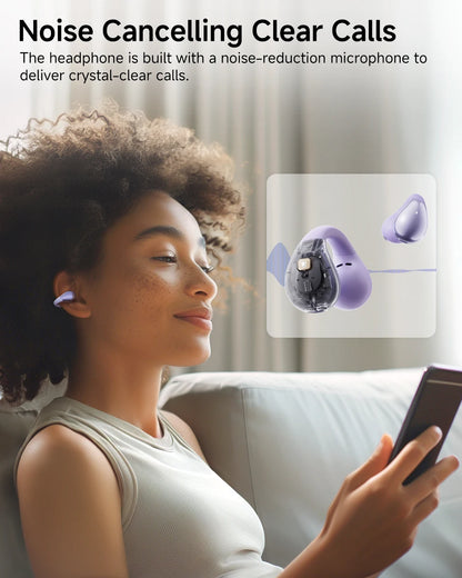 QCY Crossky C30 Wireless Earphones - Bluetooth 5.4 TWS Sports Earbuds with Dual-Connection and Waterproof Design - ShopHub