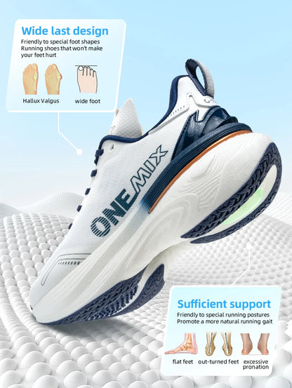 ONEMIX Men's Bumper Max Cushion Running Shoes