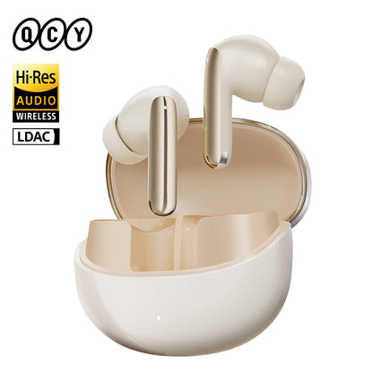 QCY MeloBuds Pro ANC Earphones with 46dB Hybrid ANC, 6 Mics, Hi-Res LDAC, and 34H Playtime - ShopHub