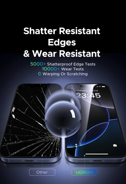 UGREEN Dust-free Screen Protector – Premium Protection for iPhone 18, 17, & Pro Max