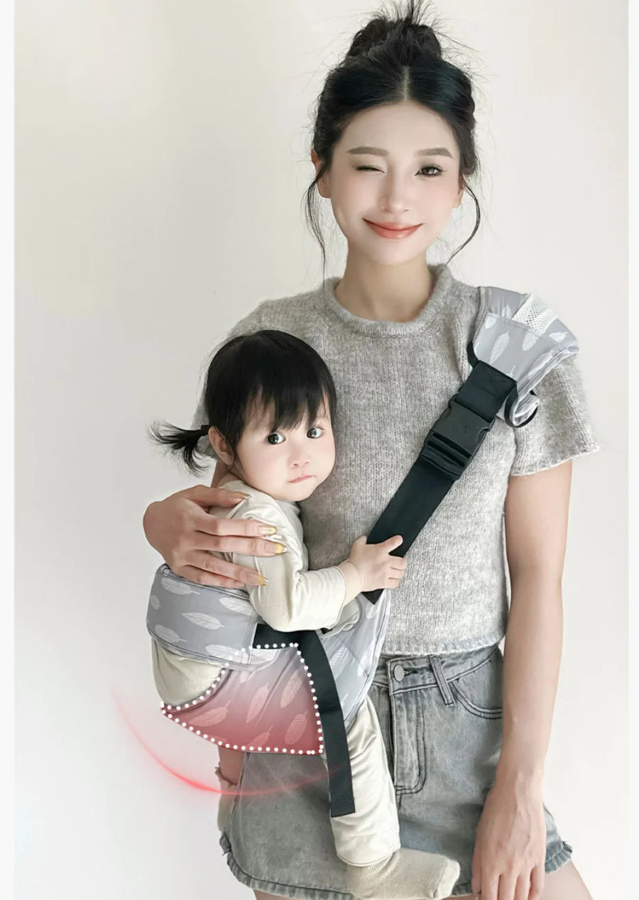 Baby Wrap Newborn Sling Dual Use Infant Nursing Carrier