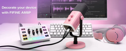 Elevate Your Streaming Game with the FIFINE USB/XLR Gaming Microphone