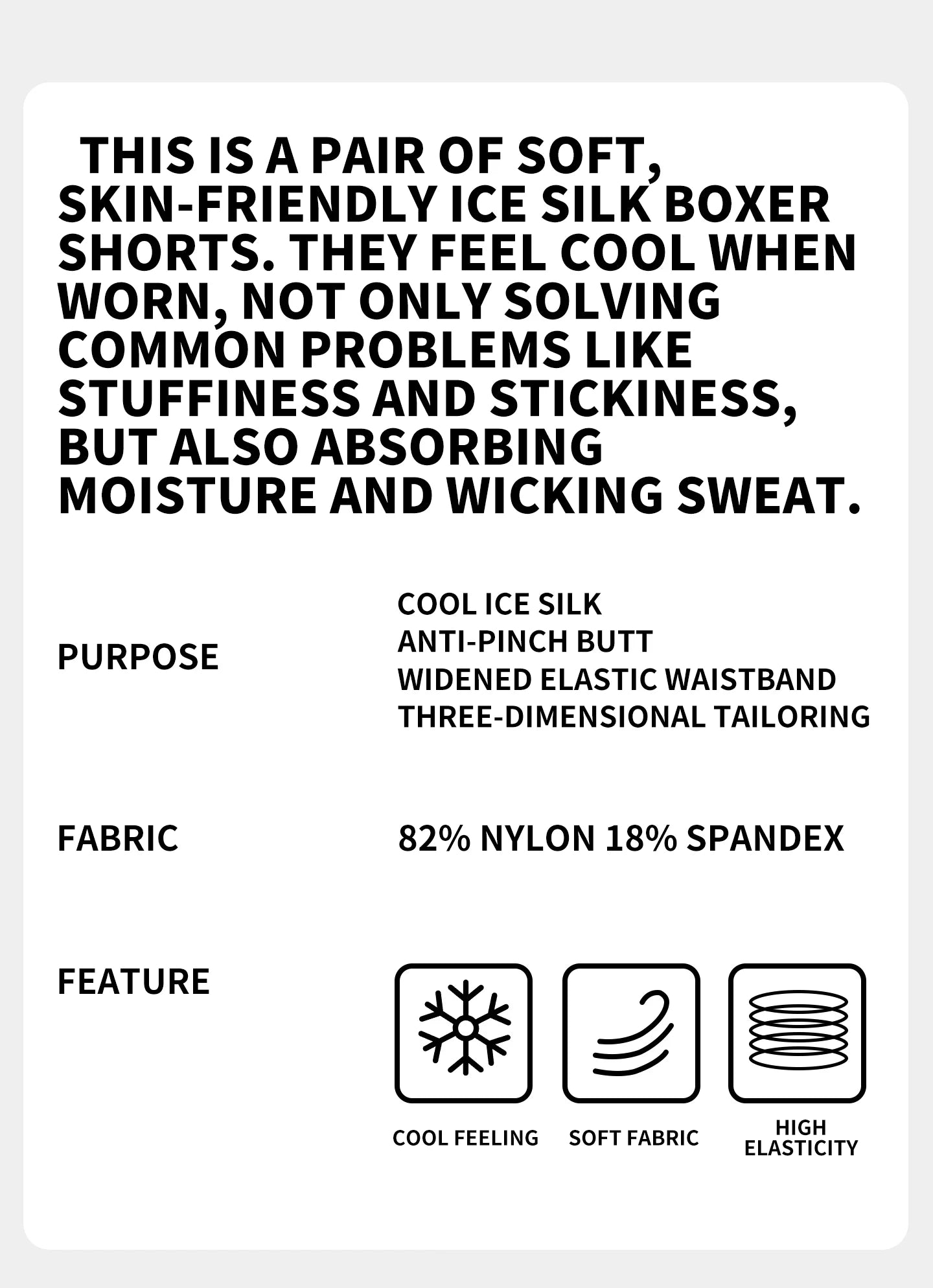 MiiOW Ice Silk Men's Underwear for Ultimate Breathability and Comfort - ShopHub