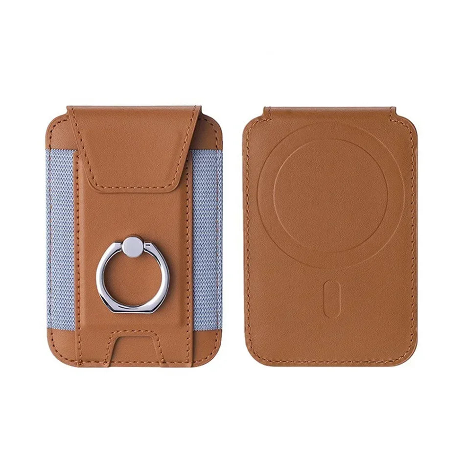 Magsafe Wallets Credit Card Holder Case Slim Thin Mini Wallet Men Women Magnet Credit Card Holder for Iphone 12 13 14 15 16 Pro