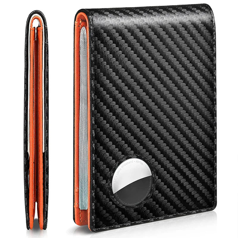 DIENQI Slim Carbon Fibre RFID Wallet