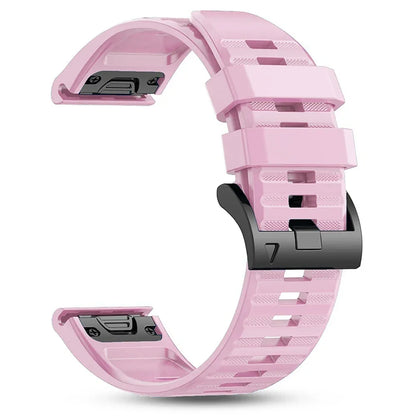 Quickfit Silicone Strap for the Garmin Watch Series (available of various range of models and 46 colours) Habicare