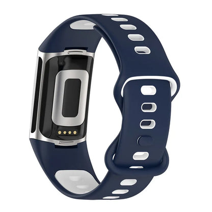 Rubber Sport Strap for the Fitbit Charge 5/6 Series (available in 21 colours) Habicare