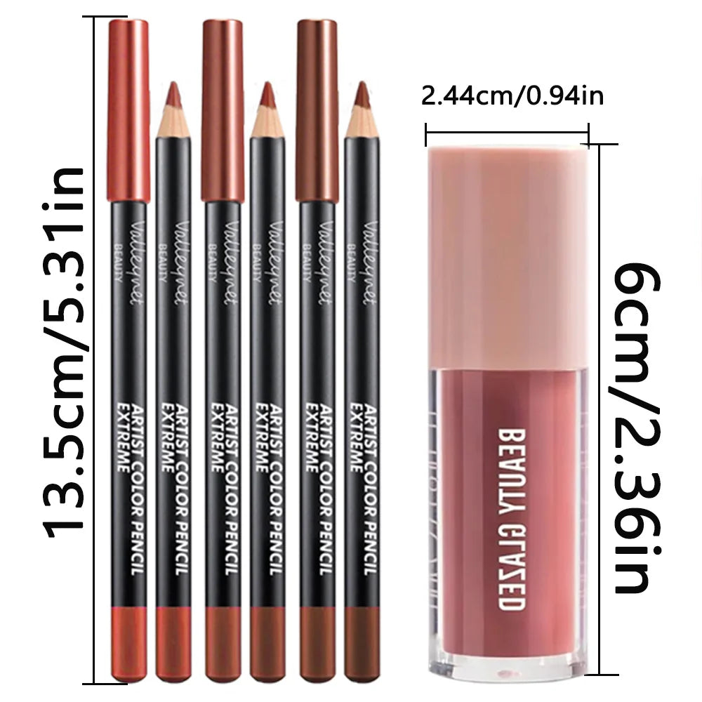4 PCS/SET Lip Combo Set