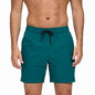 Men's breathable mesh liner summer shorts with adjustable waist, zipper pocket, quick-dry fabric, from ShopHub NZ.
